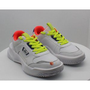 Lacoste Women's Ace Lift Colorblock Leather Casual